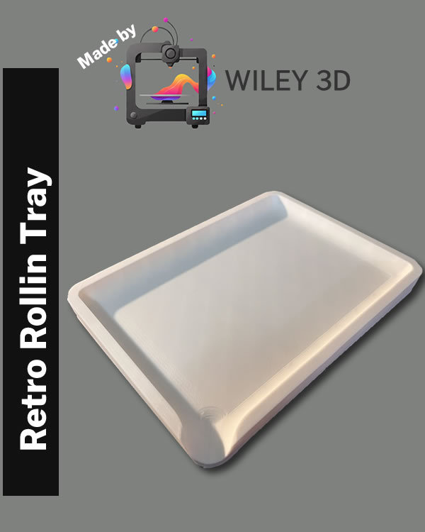 Wiley 3Ds Retro Rollin Tray - La Flama Blanca