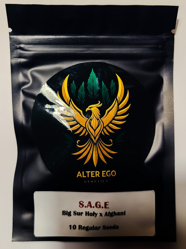 SAGE - Big Sur Holy x Afghani SAGE - Big Sur Holy x Afghan picture of pack