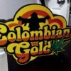 Colombian Gold Retro LED Light Box – Landrace Heritage Edition